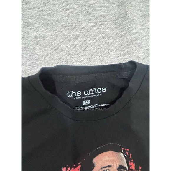 The Office Michael Scott T-Shirt men's Size Medium Short Sleeve Graphic Black - Picture 2 of 7